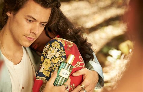 harry styles gucci perfume|harry styles gucci campaign.